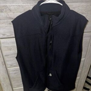 Carhartt Navy Zip Up Sweater Vest